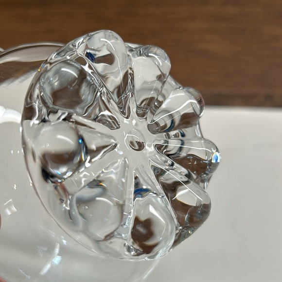 🌻4/$20 Vintage Studio Nova Citadel Footed Glass Dessert Bowl With Ruffled Edge - Picture 4 of 9